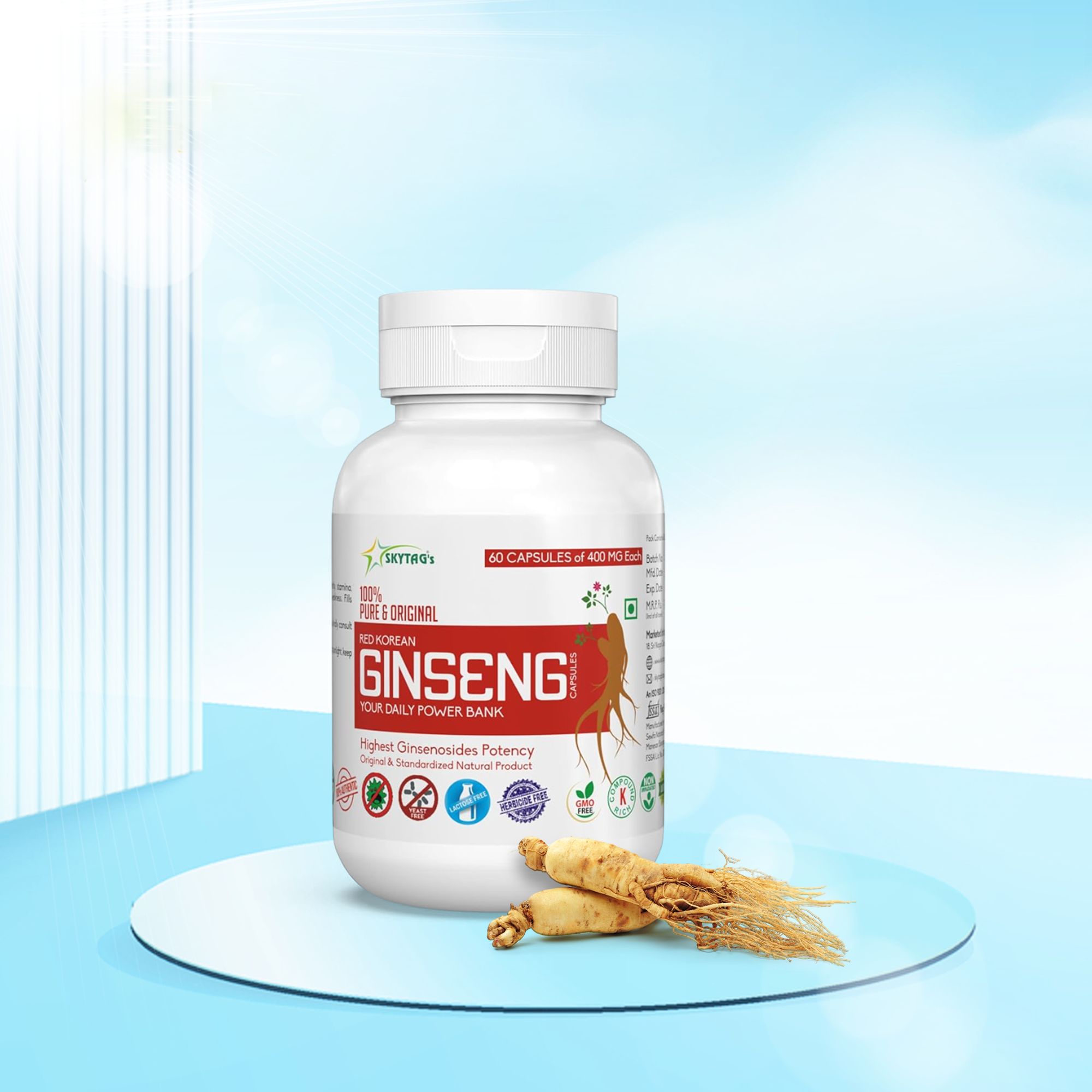 red korean ginseng capsules