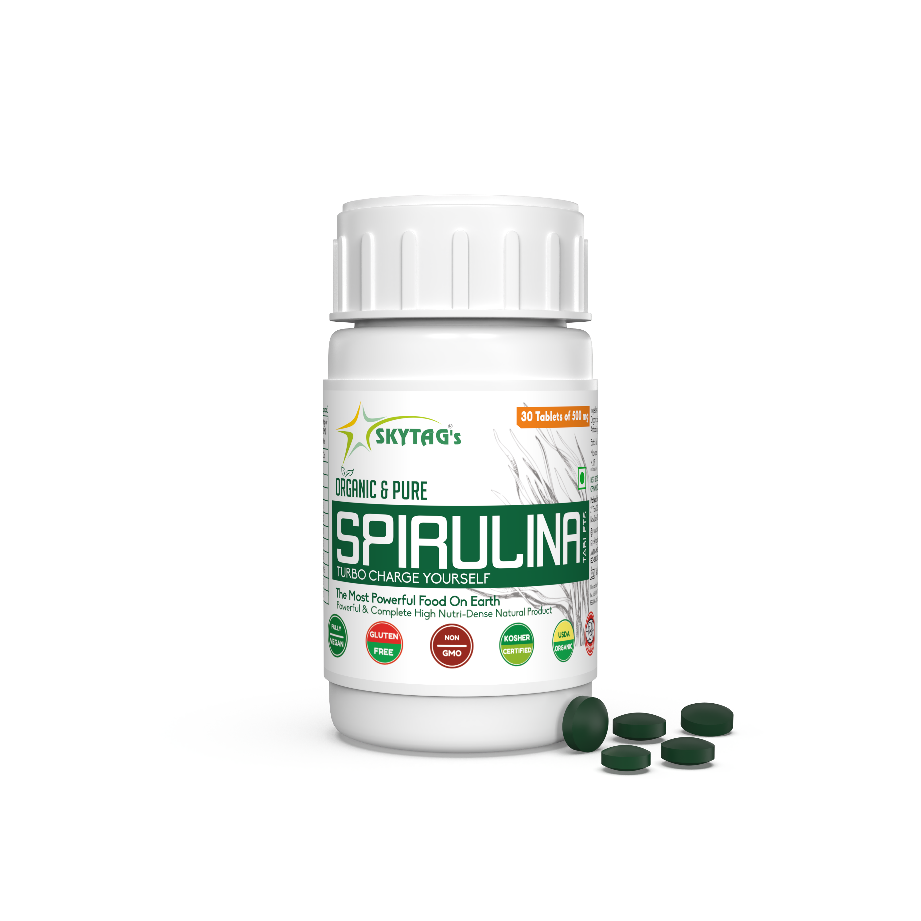 spirulina tablets