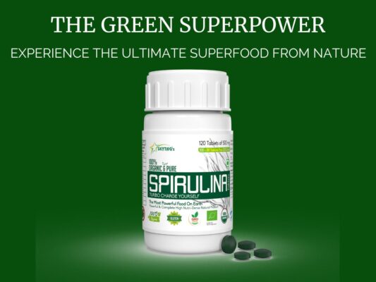 spirulina multivitamin tablets