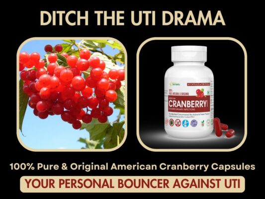 Cranberry Capsules for urinary health