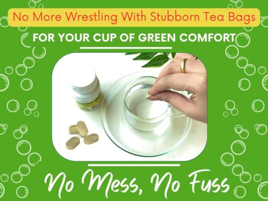 green tea effervescent tablets