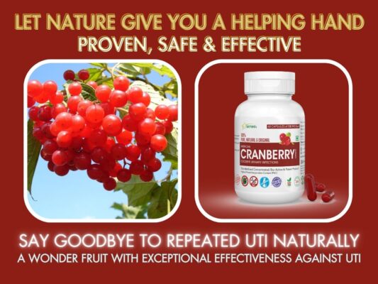 Cranberry Capsules for Urinary Health