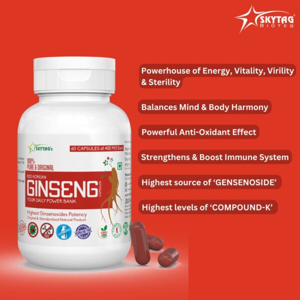 Ginseng supplements for sale