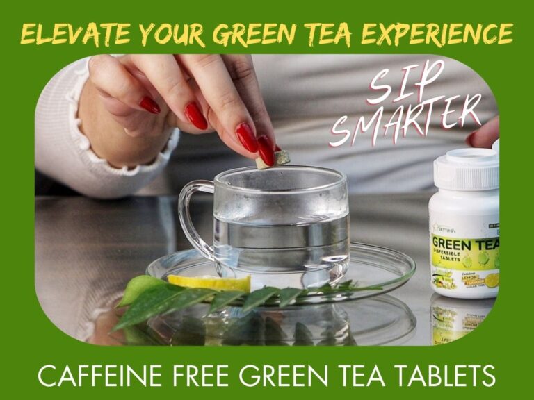 Buy Skytag's green tea tablets
